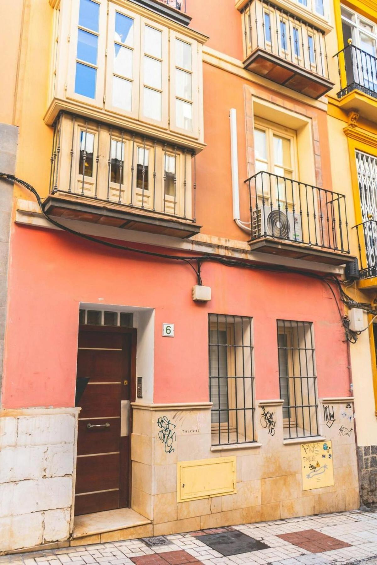 Centrico Estudio - Malaga Centro Bagian luar foto