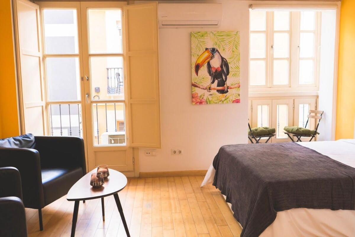 Centrico Estudio - Malaga Centro Bagian luar foto